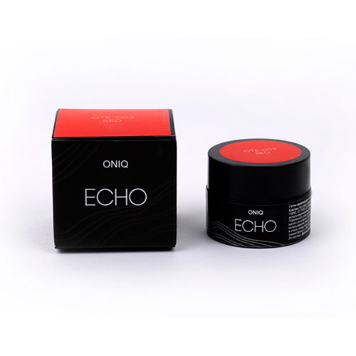 ONIQ, Echo гель-краска для стемпинга (красная), 5 мл
