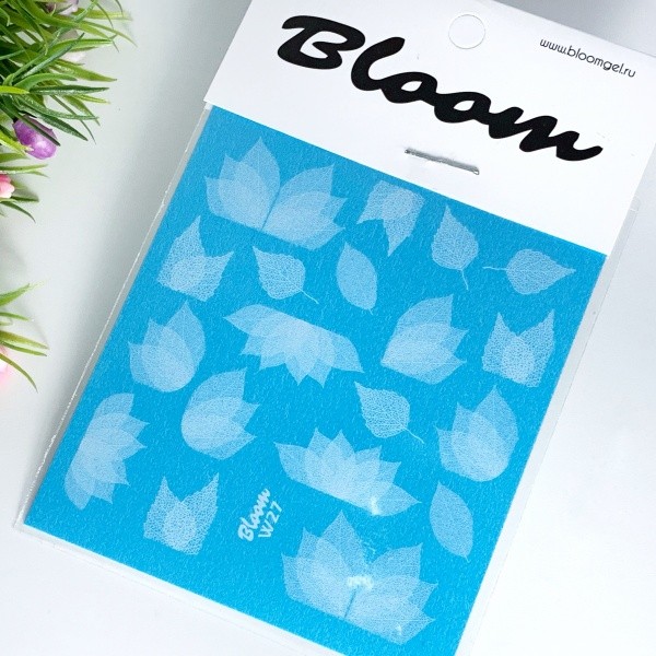 Bloom, слайдер-дизайн W27 Bloom, слайдер-дизайн W27