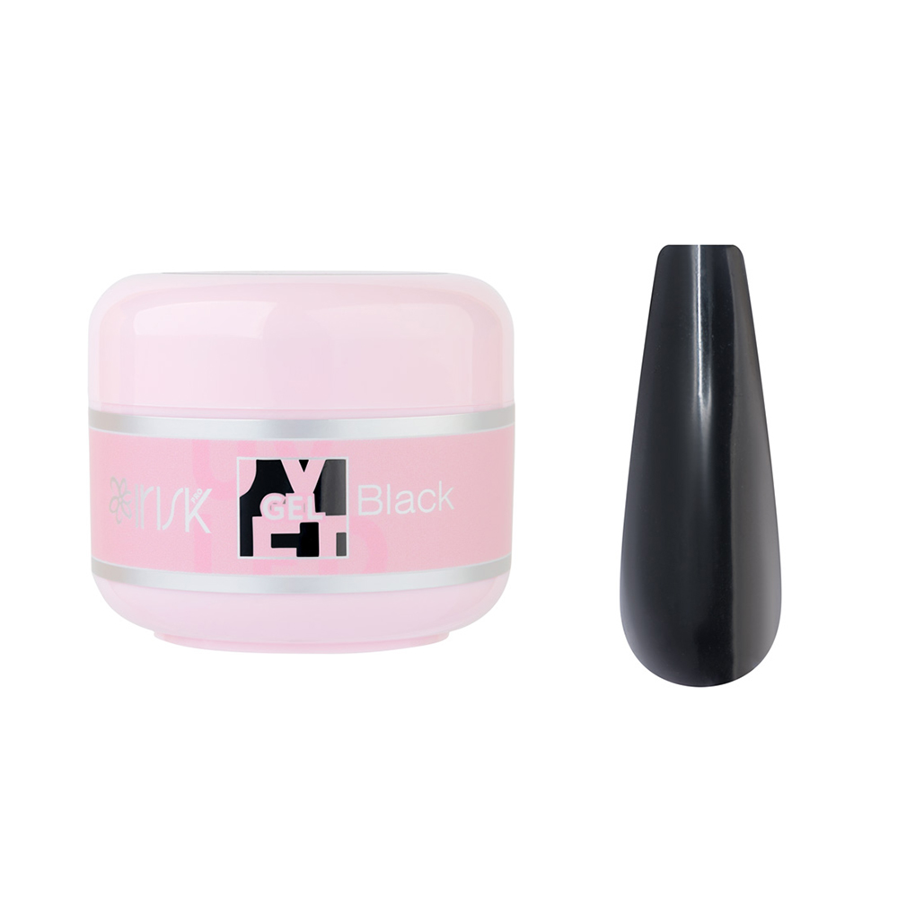 Irisk, ABC Limited collection - гель моделирующий №30 (Black), 15 мл