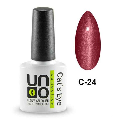 Uno, гель-лак "Кошачий глаз" (№24), 10 мл