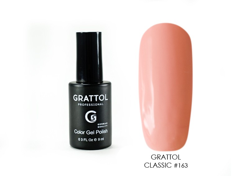 Grattol, гель-лак classic (№163), 9 мл Grattol, гель-лак classic (№163), 9 мл