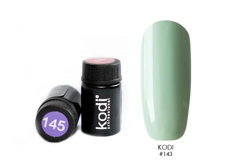 Kodi, цветная гель-краска биогель без липкого слоя (№143), 4 мл
