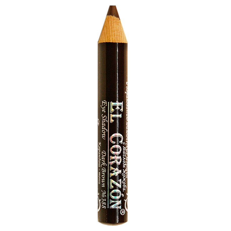El Corazon, тени-карандаш для век (№388 Dark Brown)