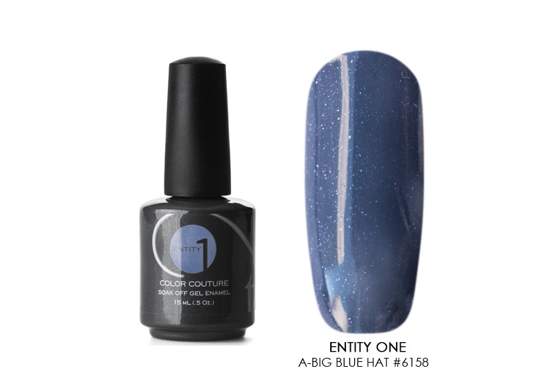 Entity One Color Couture, гель-лак (Big Blue Hat №6158), 15 мл