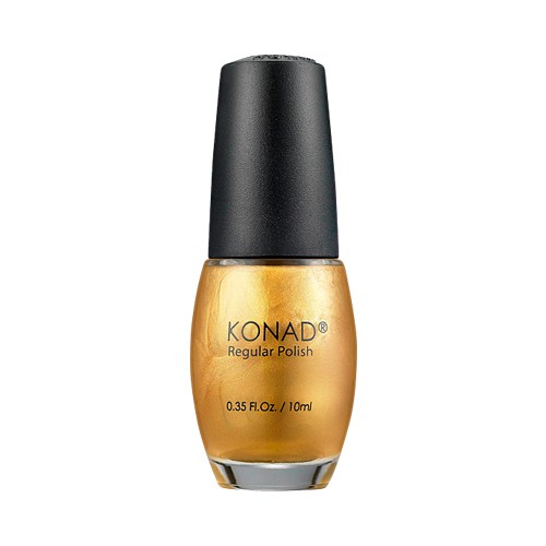 Konad Regular Nail - лак для ногтей (Light Gold R10), 10 мл