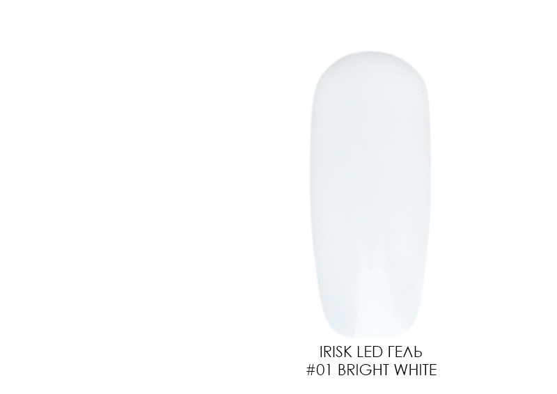 Irisk, Led-гель (Bright White), 5 мл