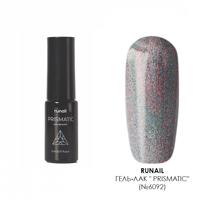 RuNail, гель-лак "Prismatic" (№6092), 5 мл