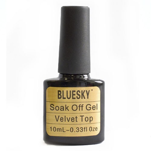 Bluesky, velvet top coat - вельветовое завершающее покрытие, 10 мл