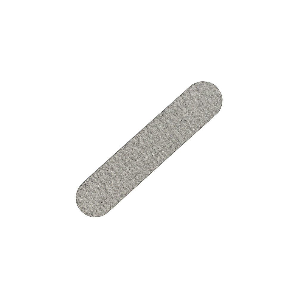 Кристалл, пилка овал-мини на деревянной основе (серая, 100/180)