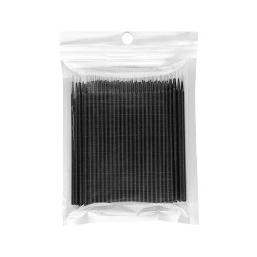 Irisk, микрощеточки в пакете (размер S, черные), 100шт
