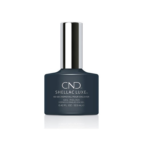 CND Shellac Luxe, двухфазный гель-лак (Indigo Frock 176), 12.5 мл