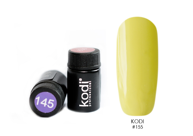 Kodi, цветная гель-краска биогель без липкого слоя (№155), 4 мл