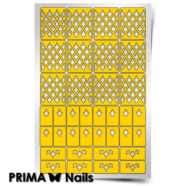 PrimaNails, Трафарет для дизайна ногтей (Марокко 2)