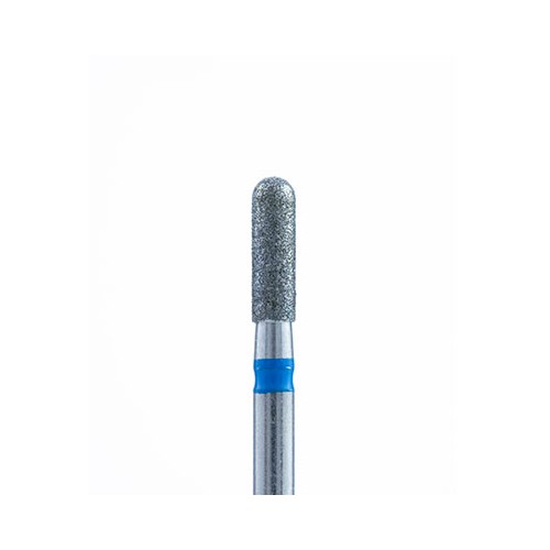 Silver Kiss, фреза алмазная цилиндр закругленный (синяя, d 0.27)