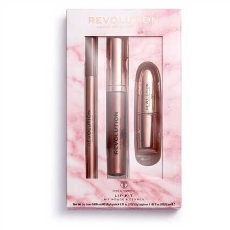 Makeup Revolution, Dana Altuwarish Lipstick Kit - набор для губ