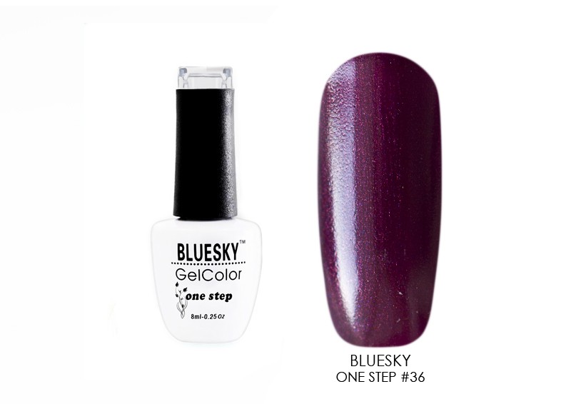 BlueSky, однофазный гель-лак "One Step" №36, 8 мл BlueSky, однофазный гель-лак "One Step" №36, 8 мл