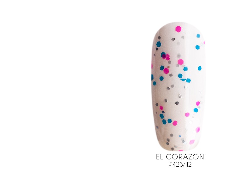 EL Corazon, Bio-gel Color - восстанавливающий био-гель (423/112), 16 мл