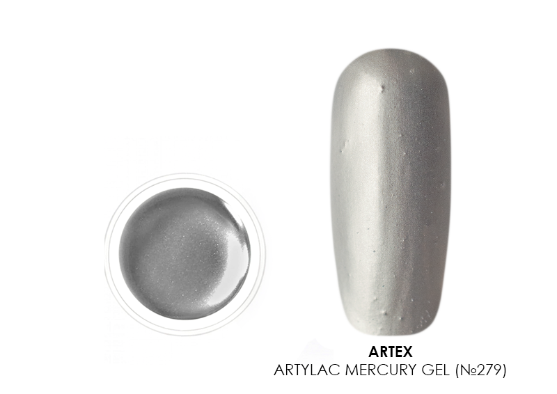 Artex, Artylac mercury gel - гель-лак, 5 гр