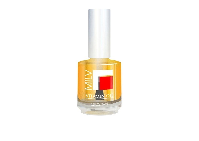 Milv, Vitamin Oil - витаминное масло для ногтей (Апельсин), 16 мл