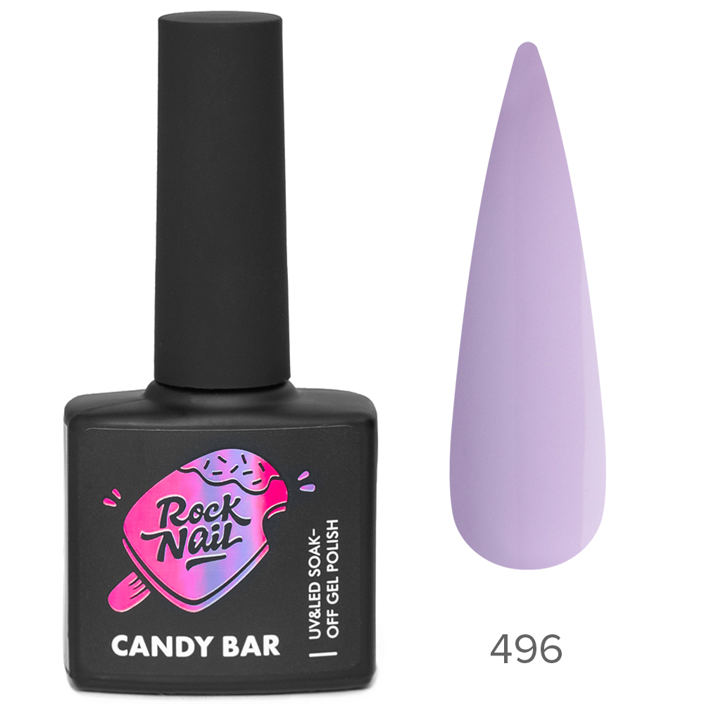 RockNail, гель-лак Candy Bar №496, 10 мл
