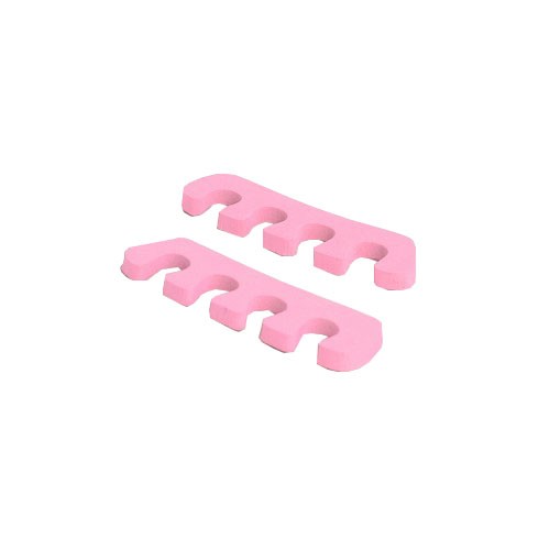 RuNail, разделители для пальцев ног (розовые, 10 мм)