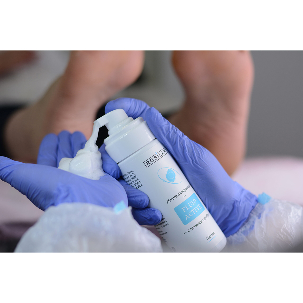 Дизайн ногтей. Товар: Rosilak, набор №22 крем-маска "Helper"- SOS - при псориазе, пенка очищающая с ионами серебра