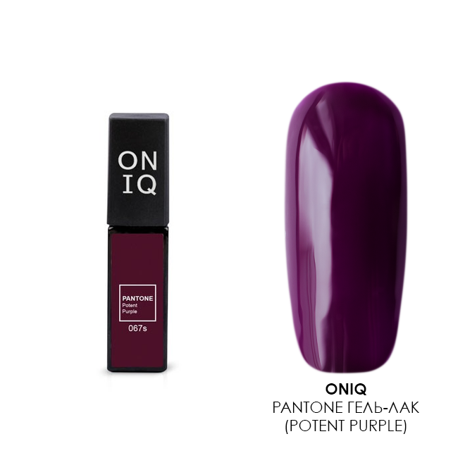 ONIQ, PANTONE гель-лак (Potent Purple), 6 мл