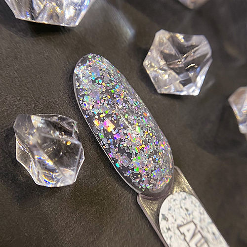Patrisa nail, Diamond Gel - гель для дизайна с глиттером (Almaz), 5 гр