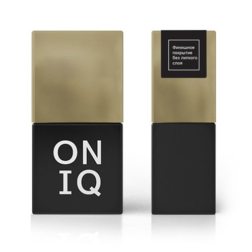 ONIQ, финишное покрытие для ногтей без липкого слоя, 10 мл