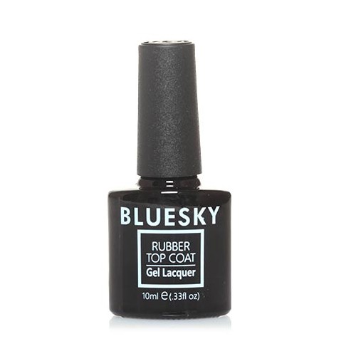 Bluesky, Luxury Silver - каучуковый топ для гель-лака, 10 мл Bluesky, Luxury Silver - каучуковый топ для гель-лака, 10 мл