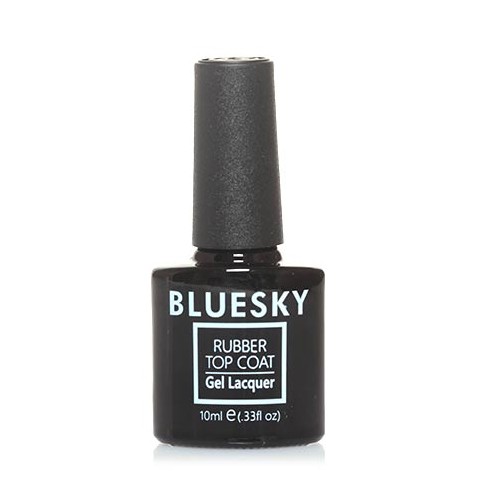 Bluesky, Luxury Silver - каучуковый топ для гель-лака, 10 мл