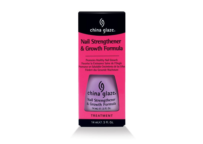 China Glaze, Nail Strengthener & Growth Formula - базовое укрепляющее покрытие для роста ногтей, 14