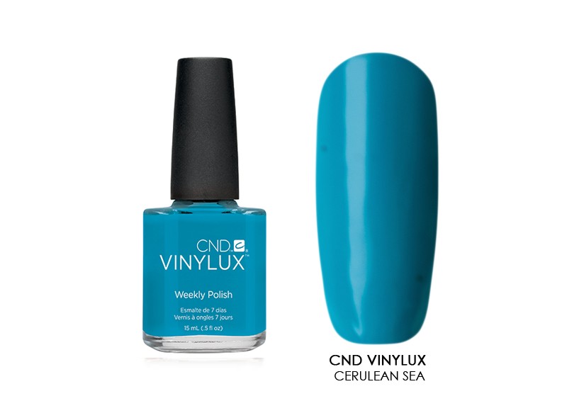 CND Vinylux - недельный лак Винилюкс (Cerulean sea 171), 15 мл