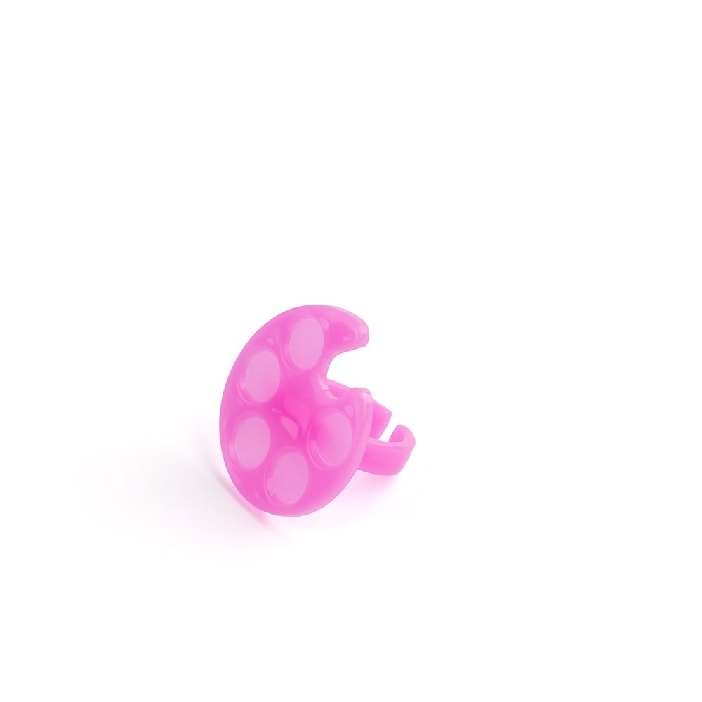 Tnl, универсальное пластиковое кольцо для смешивания (розовое), 10 шт