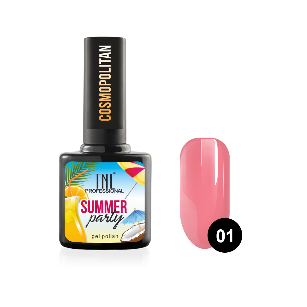 TNL, гель-лак (Cosmopolitan №01), 10 мл TNL, гель-лак (Cosmopolitan №01), 10 мл