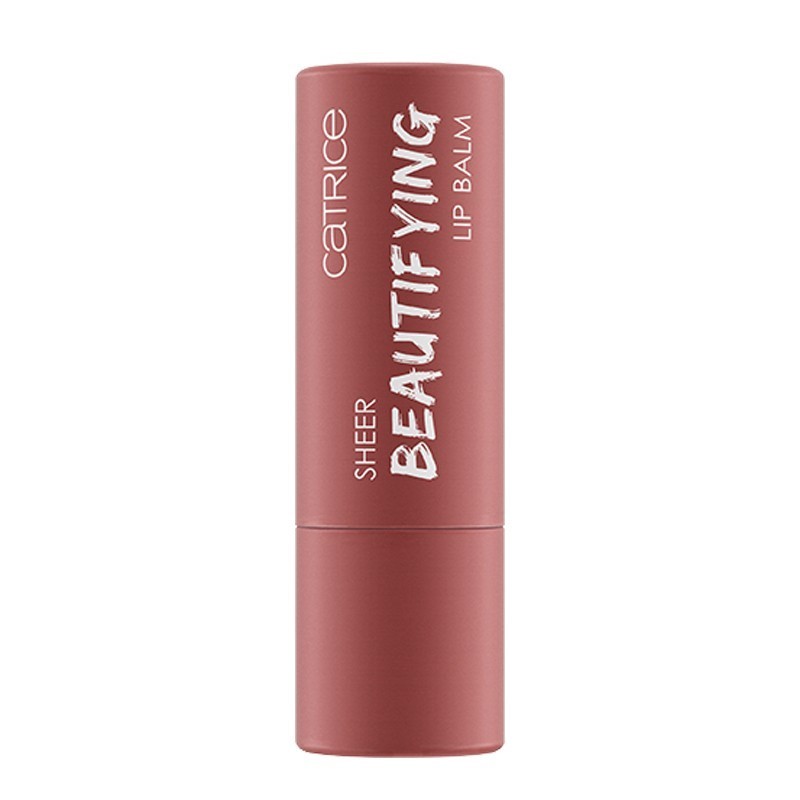 Catrice, Sheer Beautifying Lip Balm - бальзам для губ (020 Fashion Mauvement красно-беж)