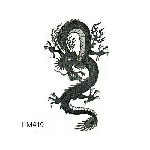Irisk, тату переводные King Horse (10х17см, №13)