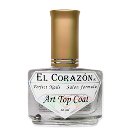EL Corazon Art top coat - декоративный топ (Мульти №421/3-421/в), 16 мл