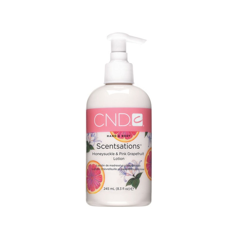CND, лосьон для рук и тела (Honeysuckle & Pink Grapefruit), 245 мл