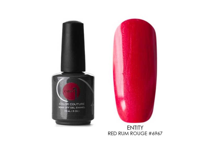 Entity One Color Couture, гель-лак (Red Rum Rouge №6967), 15 мл