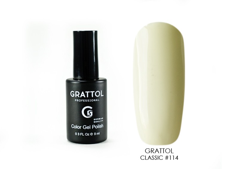 Grattol, гель-лак classic (№114), 9 мл