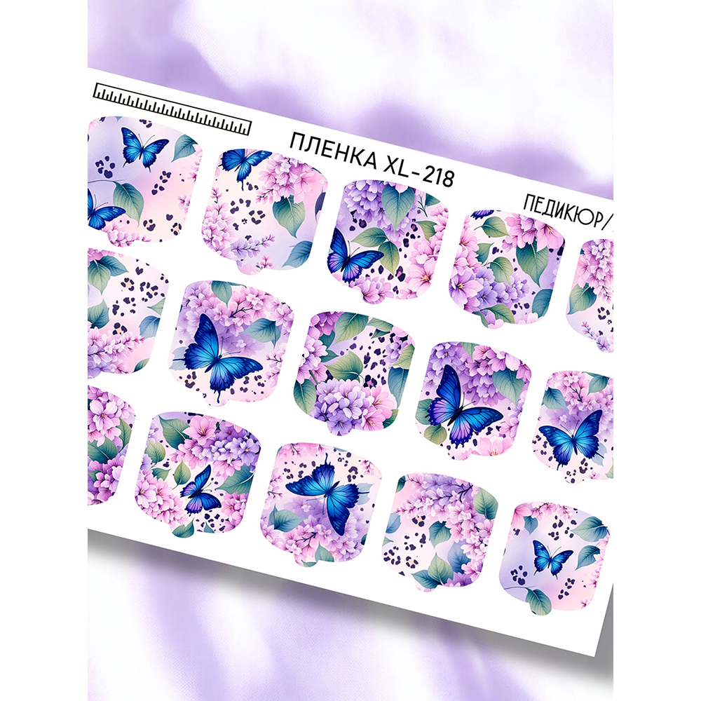 Anna Tkacheva, наклейки пленки для педикюра XL-218 Anna Tkacheva, наклейки пленки для педикюра XL-218