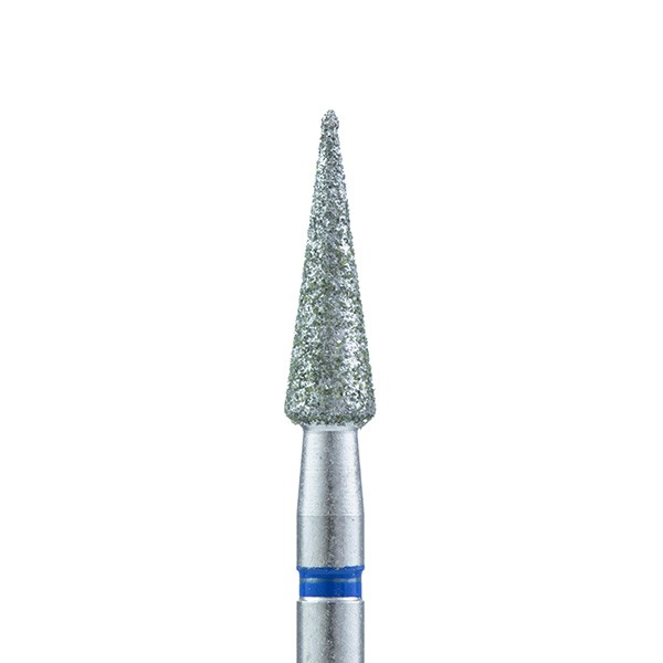 Кристалл, фреза алмазная игла ВладМиВа (синяя, d 0.33)