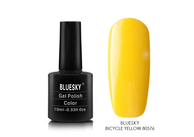 Bluesky, гель-лак (Classic Line, Bicycle Yellow 40576/80576), 10 мл