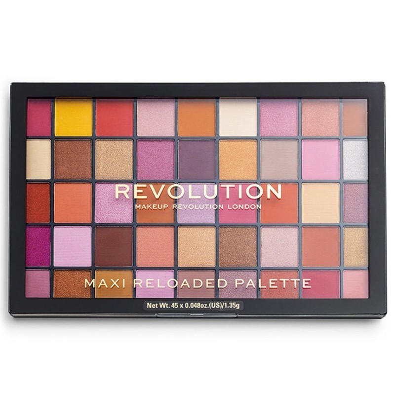Makeup Revolution, Maxi Reloaded Palette - палетка теней (Big Big Love)