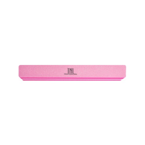 TNL, Шлифовщик в индивидуальной упаковке широкий 100/220 (розовый)