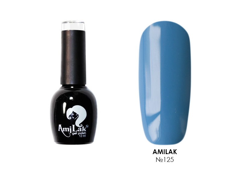 AmiLak, гель-лак (№125), 12 мл
