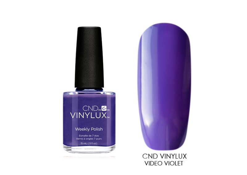 CND Vinylux - недельный лак Винилюкс (Video Violet 236), 15 мл