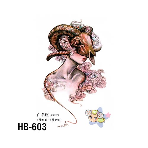 Irisk, тату для тела ЗD переводные (HB-603)