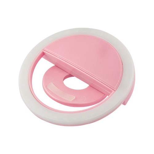 Irisk, Selfie ring - портативная селфи лампа (розовая)